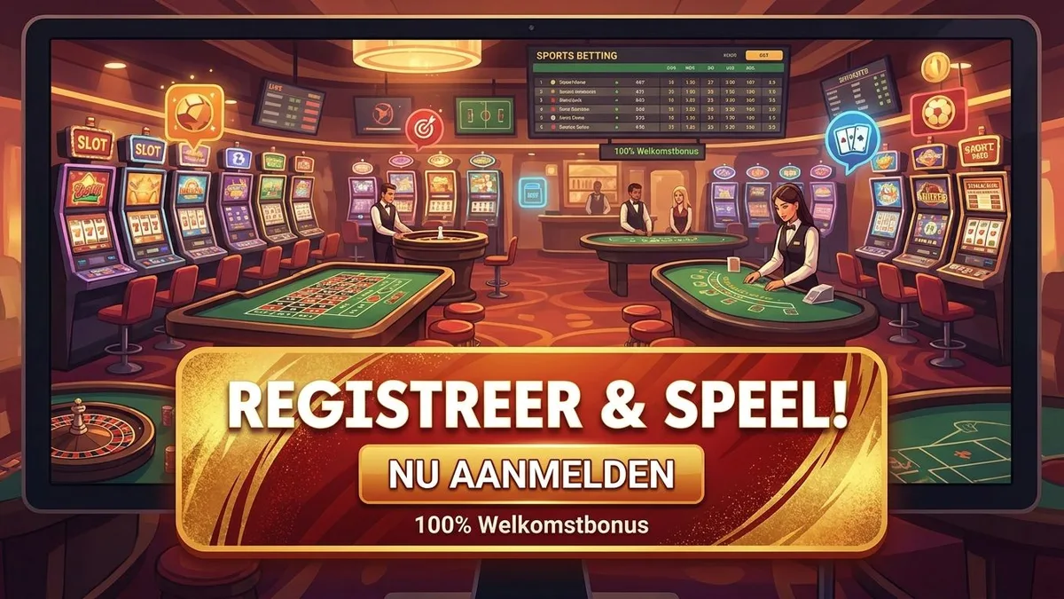 Registreren met bonus